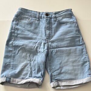Light Blue Denim Men's Shorts